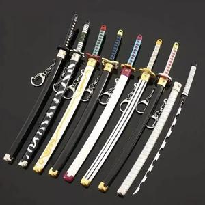 귀멸의칼날칼키링 귀칼굿즈 키홀더 열쇠고리 일륜도 스탠드세트 22cm 젠이츠 렌고쿠 쿄주로