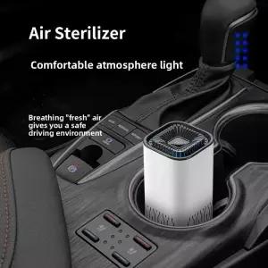 자동차 공기 청정기 음이온 발생기 냄새 제거기 모바일 산소 바 차량 내부 청정 장치 중국산