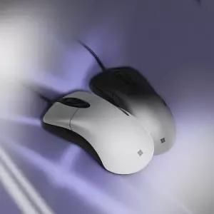 프로인텔리마우스 Microsoft Pro 화이트 라이트 섀도우 유선 마우스