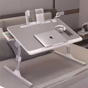 접이식 높이조절 침대테이블 식탁 보조 높이 좌식 독서대 간이