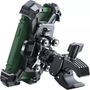 오토바이 휴대폰 거치대 듀얼 진동 감쇠기 7.2인치 대형 친화적 자전거 액세서리 핸들바 갤럭시 올