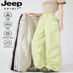 지프 스피릿 여성 카고 조거 팬츠 여름 아웃도어 가벼운 등산 바지