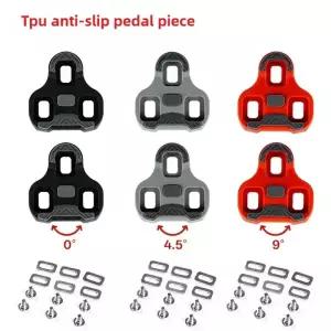 룩 케오 로드 자전거 페달용 바이크 클릿 셀프락킹 0/45/9도 사이클링 슈즈 클립