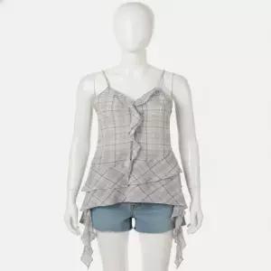 미쏘 시스루 체크 레이어드 원피스_MIWOWG501G 625646