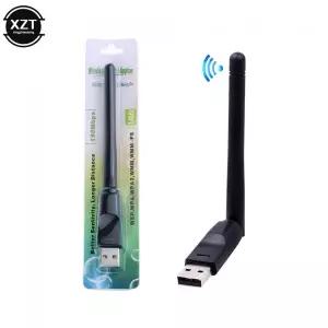 랜선젠더 450Mbps MT7601 RTL8188 무선 네트워크 카드 미니 USB WiFi 어댑터 LAN Wi-Fi 수신기 동글 안테나