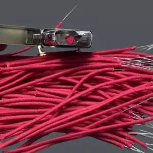 어닝심지 Zippo Zorro 가솔린 교체 수리 바늘 100cm 긴 레드/블루 코튼 심지