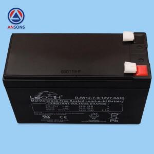 DJW12-7.0(12V7.0AH) 9AH KONE 엘리베이터 자동차 지붕 비상 전원 배터리 저장 Ansons 부품