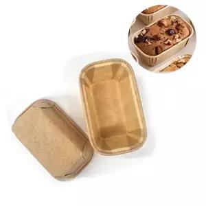 종이 파운드 몰드 일회용 직사각 베이킹 종이 파운드 틀 오븐용 베이커 리종