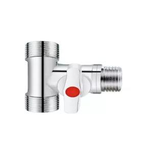 세탁기 수도꼭지분배기베란다 세갈래 볼밸브 스위치 어댑터 호스 레버 변환