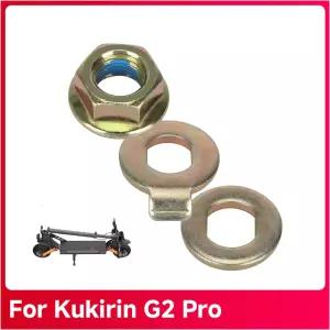 쿠리린 G2 프로 전동 스쿠터 엔진 스크류 모터 샤프트 너트 훅 플레이트 부품용 M12 나사 컬러 아연