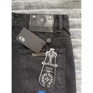 미국 크롬 하츠 남성용 청바지 파랑검정 사이즈 32 358402541524