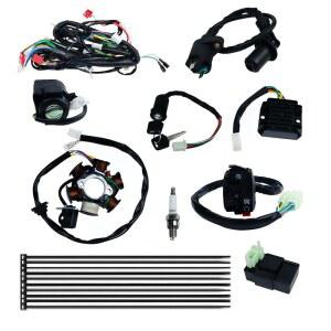 완벽한 배선 전기 150CC 키트 125CC 모페드 와이어 GY6 스쿠터 하네스 어셈블리