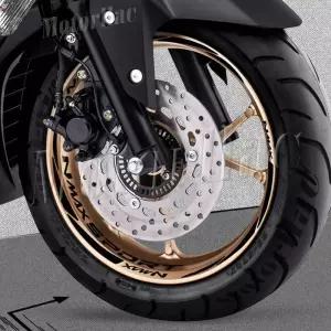 오토바이 휠 스티커 림 데칼 스쿠터 스트라이프 테이프 액세서리 NMAX 125 155 160 용 방수