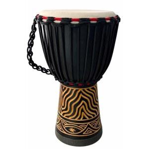 봉고 콩고 드럼 우드 전문 마호가니 헤드 조각 베이스 핸드 무거운 아프리카 가죽 염소