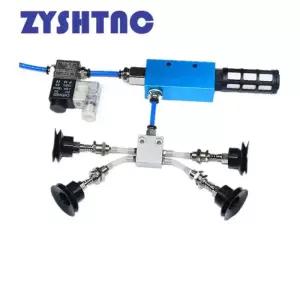 진공발생기 이젝터 흡입기 진공 흡입 컵 산업용 매니퓰레이터 발생기 공기 배기 솔레노이드 밸브 기관 머플