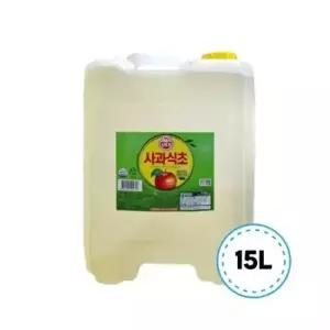 [오뚜기] 오뚜기 사과식초 15L 업소용 말통 대용량