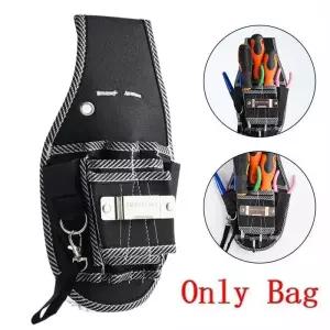 줄자홀더 캔버스 보수 허리 팩 전기 포켓 벨트 파우치 가방 스크루 드라이버 키트 거치대 케이스