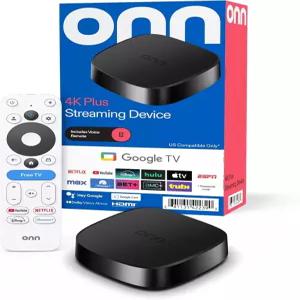 프리미엄 초이스 4K 플러스 스트리밍 장치 구글 TV 포함 - 16GB 스토리지 RAM Wi-Fi 6 돌비 비전 애트모스