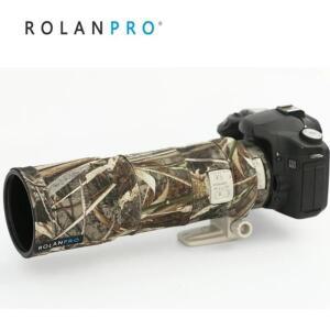 ROLANPRO 방수 렌즈 위장 코트 캐논 호환호환 EF 300mm F/4 L IS USM 커버 보호 슬리브 총 케이스 액세서리