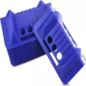 ANLULOAD 엣지 프로텍터 플랫베드 코너 타이 다운 화물 마모로부터 보호합니다 10Pcs 9.5 x 6.2 3.7