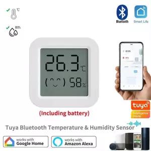 온습도계 Tuya Zigbee 30 온도 습도 센서 스마트 홈 앱용 미니 Alexa