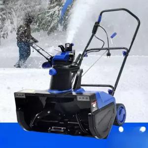 소형 전기 눈 눈치우는기계 제설기 청소기 제설차