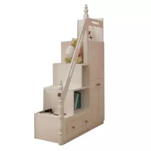 계단서랍장 원목 옷 수납장서랍장 나무서랍장 발판 이층 복층 사다리