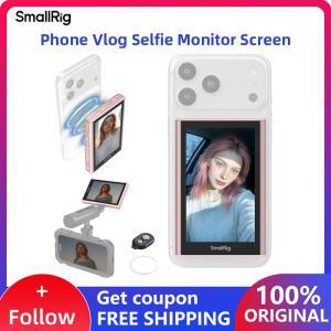 스몰리그 폰 브이로그 셀피 모니터 스크린 무선 리모컨 동기화 후면 카메라 모바일 폰용 라이브 스트림 574
