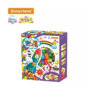 도너랜드 물로 붙이는 옥수수전분 미술재료 75g 500알 학습교재 수업교구