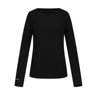 [팬텀]팬텀 여성 라운드 긴팔 이너 티셔츠 221F2TI806 BK 골프 긴팔티