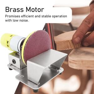 전기 디스크 그라인더 폴리셔 샌딩 머신 3인치 목재 플라스틱 유리 AC용