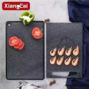 대리석 도마 3사이즈 두꺼운 블랙 원형 사이즈 구멍 3종