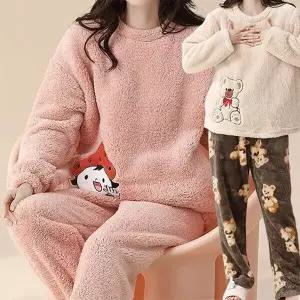 [로즈엘리]부들부들 극세사 윈터 스위트 수면잠옷세트 4컬러 2026