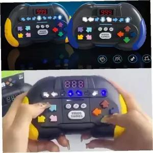 핸들 조작 반응 속도 훈련 게임기 푸시팝 방식 기억력 두뇌 개발 완구 어린이