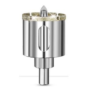 대리석 오프너 다이아몬드 코팅 구멍 톱, 화강암 벽돌 타일 세라믹 드릴링 DIY 도구용 위치 비트, 16mm-12