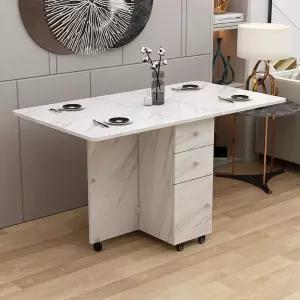 원목 조리대 접이식 소형 가정용 다용도 간이 침실 화장대 확장형 공간활용 디자인 거실