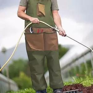 예초기 앞치마 보호장비 안전 원예 목공 벌초 작업복 하의 기안면보호 기바지 멜빵uvw360
