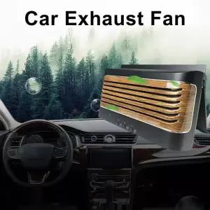 자동차 라디에이터 냉각 팬 태양열 발전 환풍기 자동 창문 배기 열