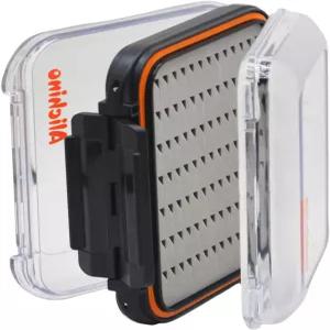 알리치노 작은 파리 상자 낚시용 얼음 지그 회색 폼 삽입물