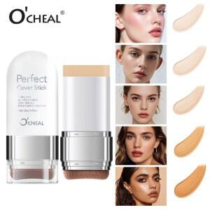 오치얼 퍼펙트 커버 스틱 얇고 편안한 좋은 즉각적인 방수 컨실러 파운데이션 자연 메이크업 지속력