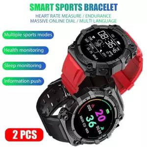 스마트 워치 손목 밴드 안 드 로이드 Ios FD68S smart시계에 대 한 2개 남자 여자 터치 스크린 스포츠 피트