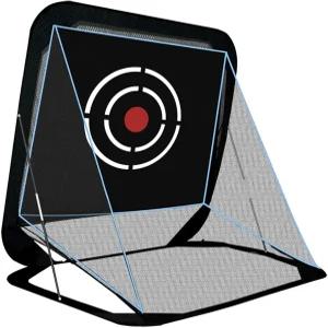 KAIDA 팝업 골프 히팅 네트 - 타겟 및 캐리백이 있는 뒷마당 실내용 8x7x7피트 헤비 듀티 휴대용 드라이빙