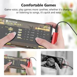 호환 2In 1 Type-C  3.5mm 잭 변환기 이어폰 오디오 어댑터 케이블 (Huawei 샤오미 C USB MM 헤드폰 Aux