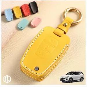 차키케이스 마카 티볼리에어호환 스마트키케이스 가죽 키홀더 D24