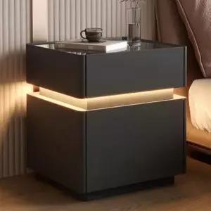 무선충전 금고 틈새 무드등 협탁 센서등 침대 인테리어