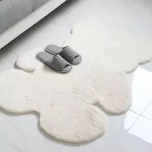 털러그 곰디자인 러그 대 아이보리 방바닥 매트 소파러그