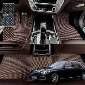 [셀러에이드]벤츠 S클래스 W223 롱바디 숏바디 전용 3D 엠보싱 차세대 고무매트