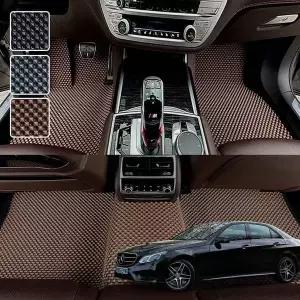 [셀러에이드]벤츠 E클래스 W212 전용 3D 엠보싱 차세대 고무매트 1열2열 세트