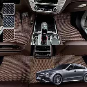 [셀러에이드]벤츠 C클래스 W206 전용 3D 엠보싱 차세대 고무매트 1열2열 세트