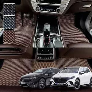 [셀러에이드]벤츠 EQS V295 전용 3D 엠보싱 차세대 고무매트 1열2열 세트 (2022년~)